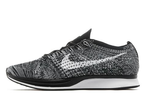 Nike Flyknit Racer Mesh Sneakers in Black for Men - Lyst