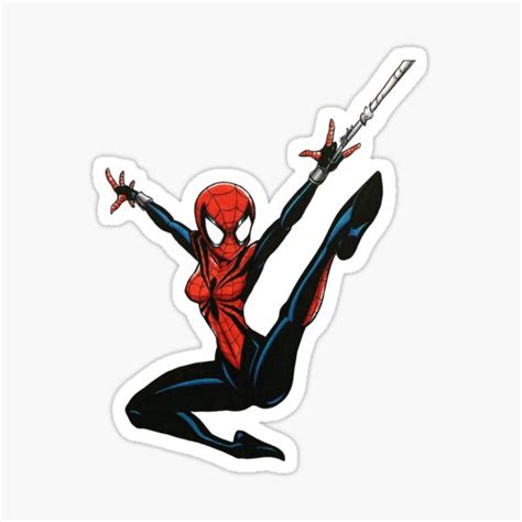 "Spider-Girl" Sticker for Sale by artcade-studio | Redbubble