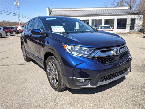 Certified Pre-Owned 2019 Honda CR-V EX in Obsidian Blue Pearl ...