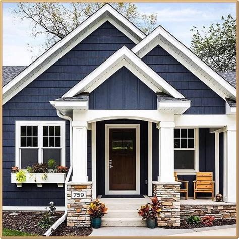 Pin by Courtney on Exterior Painting Ideas | House exterior blue, House ...