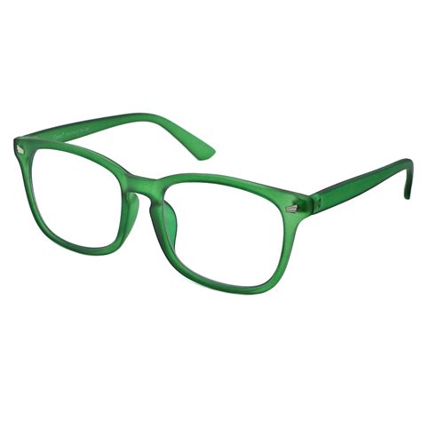 Cyxus Eye Strain Relief Blue Light Blocking Computer Glasses, Green ...