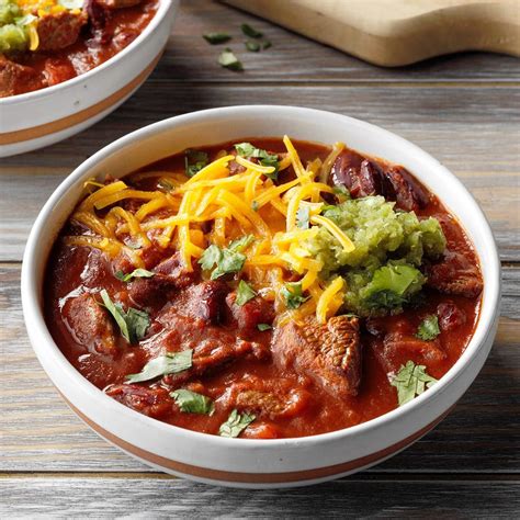 Tex-Mex Chili Recipe | Taste of Home