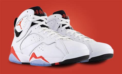 Infrared Vibes Come To This Air Jordan 7 - Sneaker News