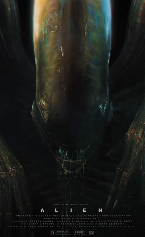 Dane Hallett shares breathtaking Alien 40th anniversary poster! - Alien ...