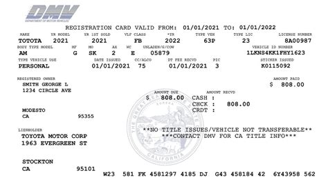 How To Replace Lost Registration Card - Infoupdate.org