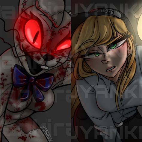 FNAF Security Breach VANNY & VANESSA Art Prints - Etsy UK