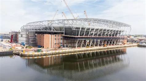 Everton set stadium opening date as Toffees prepare for TWO more years ...