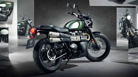 New 2023 Triumph Scrambler 900 Chrome Edition Brooklands Green ...