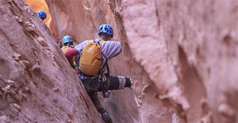 Near-Death Experience: Watch Flash Flood Trap Team in Slot Canyon ...