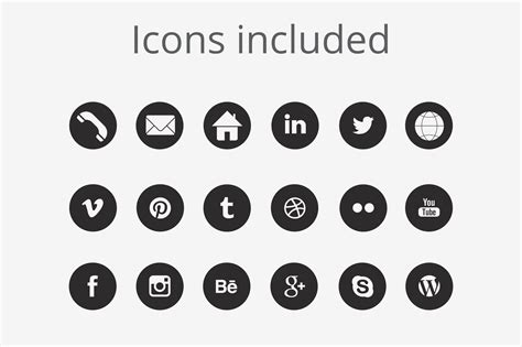 Resume Icon Templates