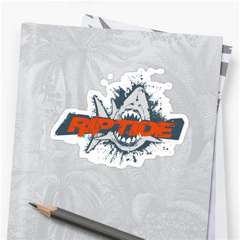 "Riptide" Sticker by Alexeev | Redbubble