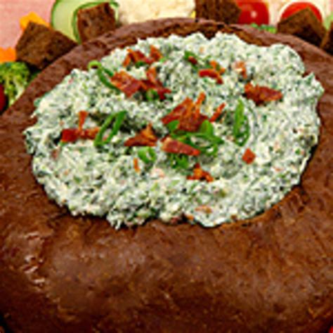 Spinach Dip in a Rye Shell | Canadian Living