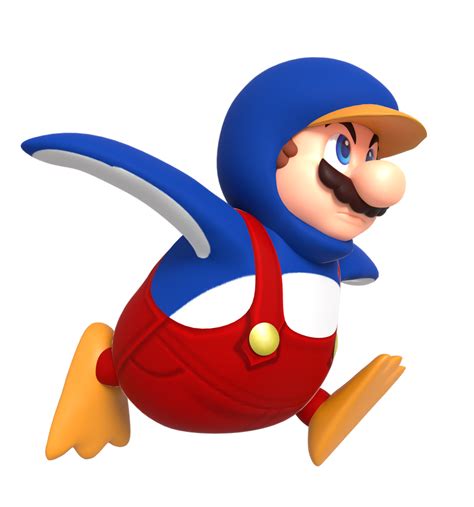 Penguin Mario Render by Nintega-Dario on DeviantArt