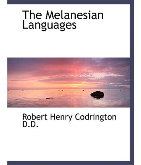 The Melanesian Languages: Buy The Melanesian Languages Online at Low ...