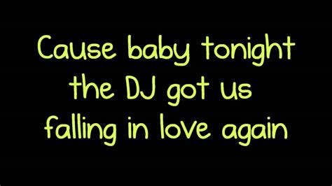 DJ Got Us Falling in Love - Usher Lyrics ft. Pitbull - YouTube