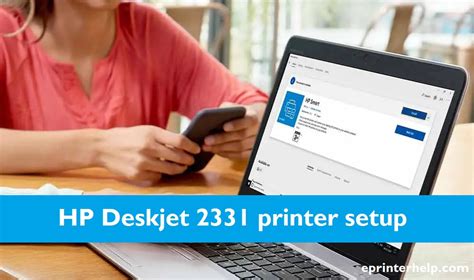 HP Deskjet 2331 printer setup