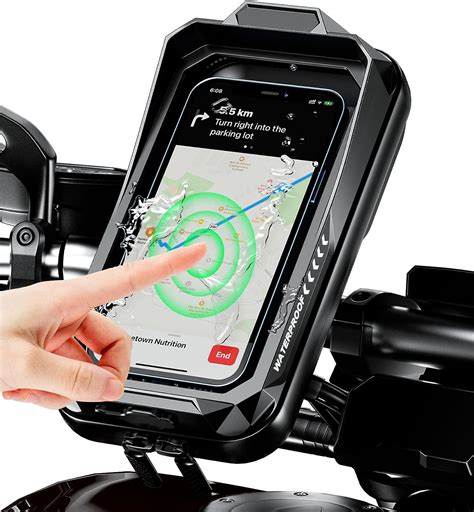 Amazon.com: Kewig Bike Phone Mount Waterproof, Bicycle Phone Mount ...