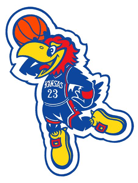 Jayhawk Logo Basketball