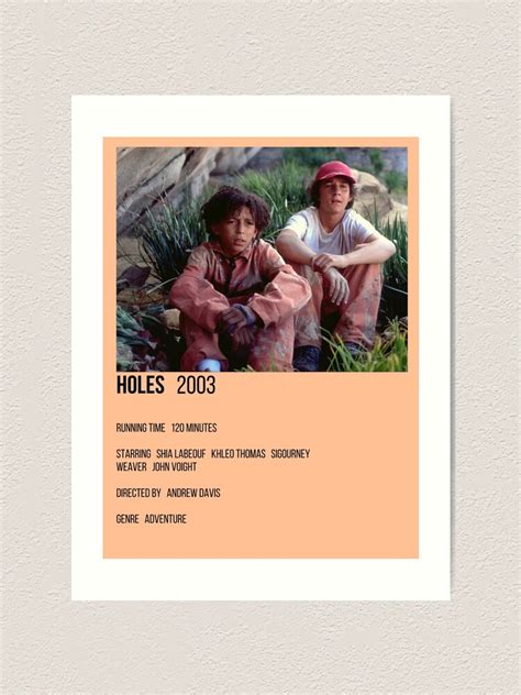 Holes Movie Poster | ubicaciondepersonas.cdmx.gob.mx