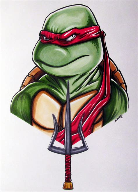 Raphael Drawing - TMNT Fan Art by LethalChris on DeviantArt