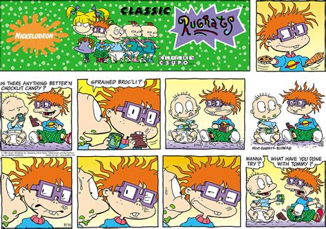 NickALive!: Classic Rugrats Comic Strip for Sunday, August 30, 2020 ...