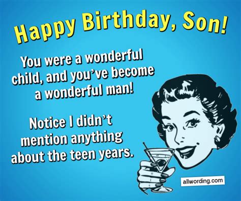 Happy Birthday, Son! 50+ Birthday Wishes For Your Boy » AllWording.com