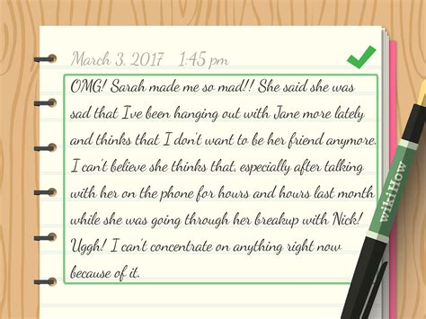 How to Write a Diary (with Sample Entries) - wikiHow