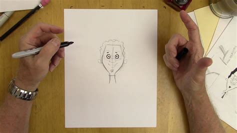 How to Draw An Easy Cartoon - Draw a Character with Personality - YouTube