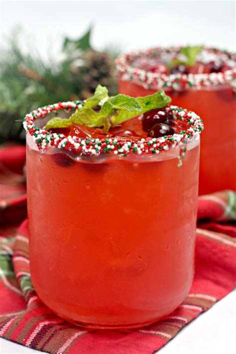 Rudolph's Christmas Themed Cocktail - Mama Loves to Eat