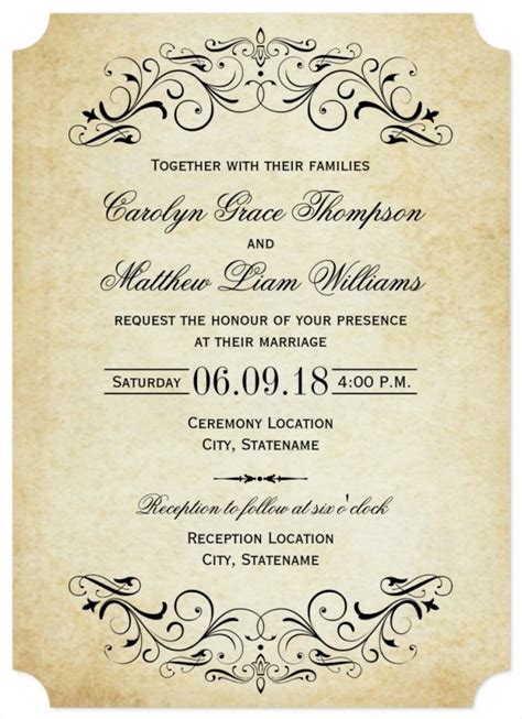 25+ Wonderful Photo of Free Wedding Invitation Samples - denchaihosp.com