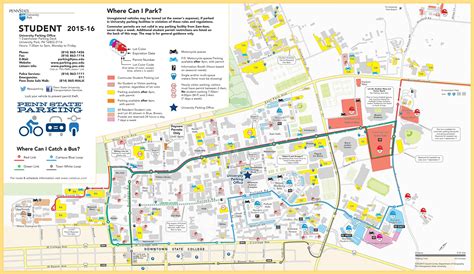 Detroit parking map - Map of Detroit parking (Michigan - USA)