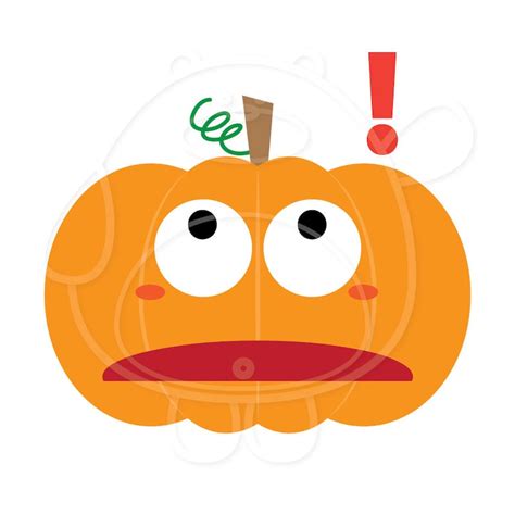 40 Pumpkin Emojis Digital Clipart PNG Format Personal and - Etsy