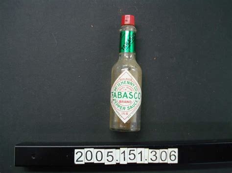 Bottle: Tabasco Sauce - Canterbury Museum