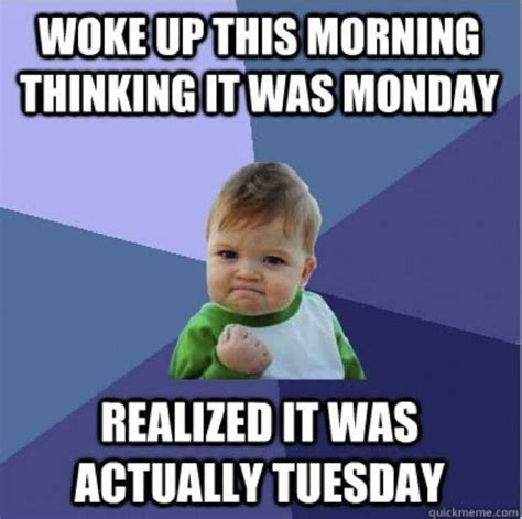 Always the case after a long weekend.... | Tuesday humor, Monday memes ...