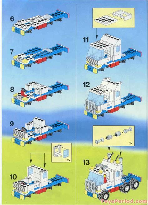 Lego bauanleitung, Lego design, Vintage lego