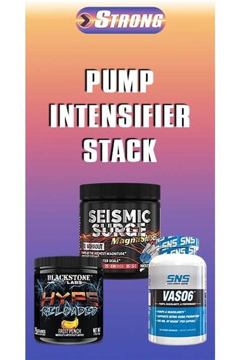 Pump Intensifier Stack