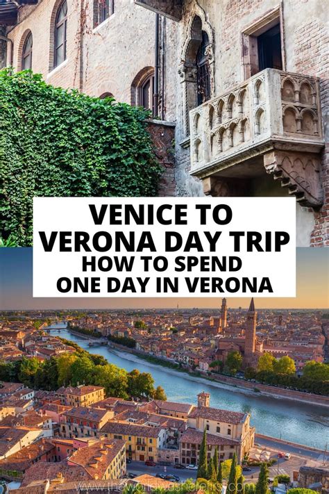 Venice to Verona Day Trip: How to Spend One Day in Verona | Trip, Day ...