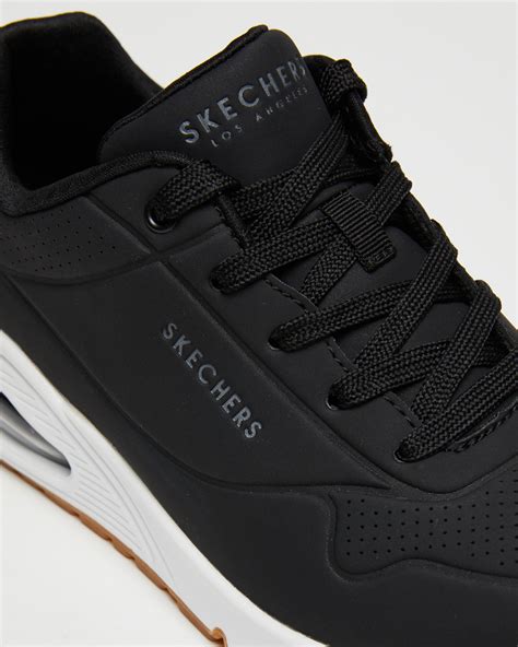 Skechers Womens Uno Sneaker - Black | SurfStitch