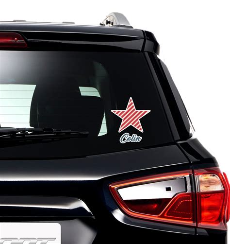 Custom Stars and Stripes Graphic Car Decal (Personalized) | YouCustomizeIt