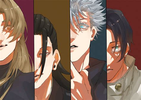 Jujutsu Kaisen 4K Ultra HD Wallpaper: Yuki, Gojo, Yuta & Geto by ...