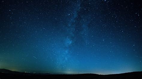 Night, Sky, Stars, Horizon, 4K, 3840x2160, #25 Wallpaper PC Desktop