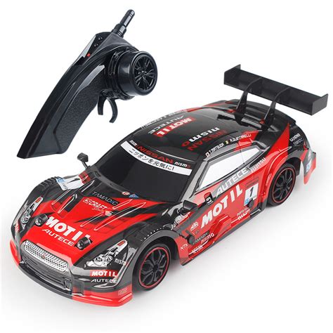 1/16 2.4G 4WD 28cm Drift Rc Car 28km/h With Front LED Light RTR Toy ...