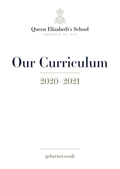 QES_Our_Curriculum_Guide_2020-21 by qebarnet1573 - Issuu