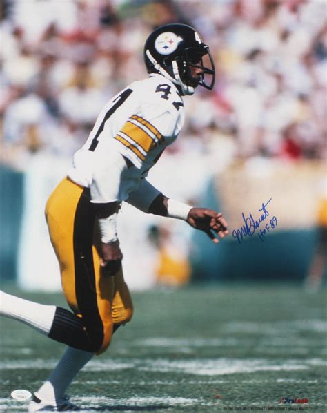 Mel Blount Signed Pittsburgh Steelers 16x20 Photo Inscribed "HOF 89 ...