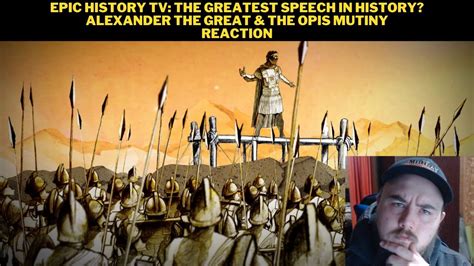 Epic History TV: The Greatest Speech In History? Alexander the Great ...