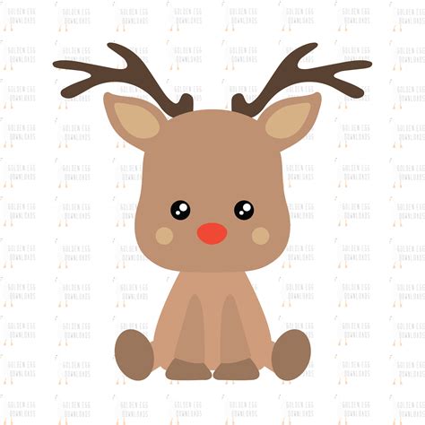 Cute Baby Reindeer