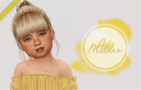 Anto Milano Hair Toddler Version at Simiracle • Sims 4 Updates ...