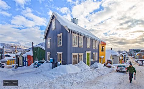 Wallpaper : city, building, sky, snow, winter, house, ice, Norway, town ...