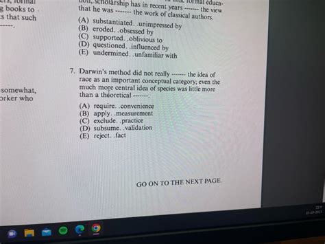 GRE big book, Test 11, section 3, Q7 : r/GRE