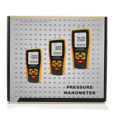 USB Digital pressure gauge LCD Pressure Manometer vacuum gauge Portable ...